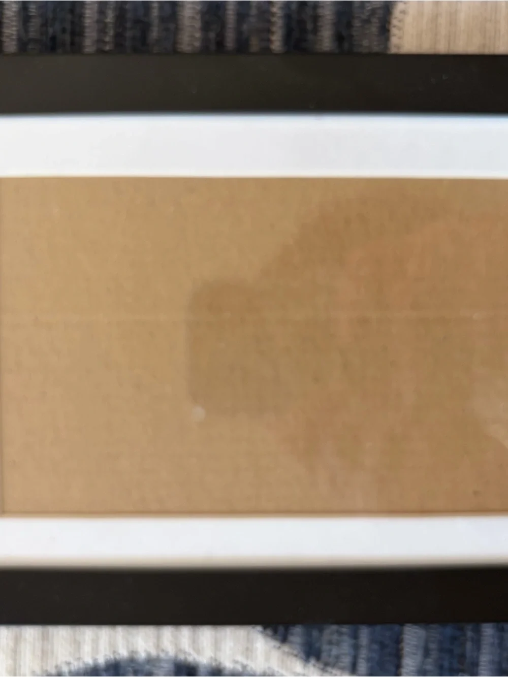 Bundle of 2 Photo Frames with White Mats for 4x6 Photos